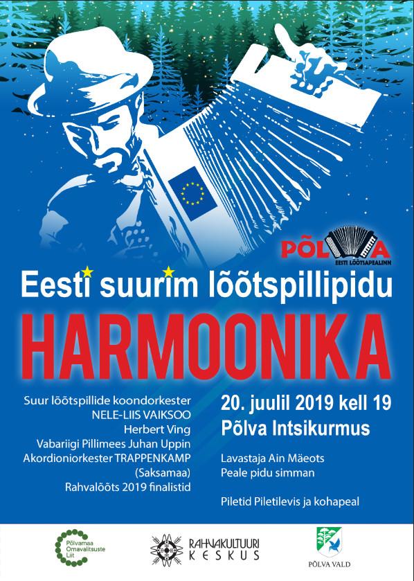 Harmoonika 2019 reklaamplakat